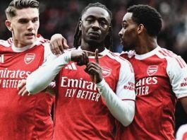Eze’s Emotional Strike Against Palace Lifts Arsenal Four Points Clear