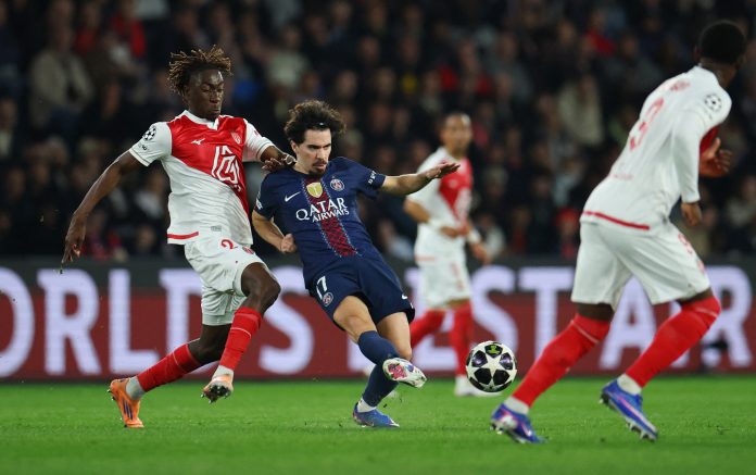 UEFA Champions League - Play Off - Second Leg - Paris St Germain v AS Monaco