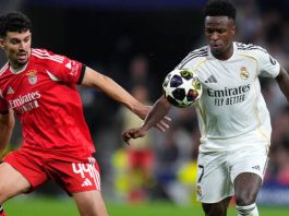 Vinicius Junior Fires Real Madrid into Last 16 With Decisive Strike Against Benfica