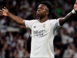 Vinicius Brace Fires Real Madrid to Dramatic Derby Win Closing Gap on Barcelona