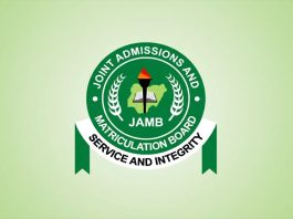 JAMB Opens Portal for 2026 UTME Mop-Up Examination