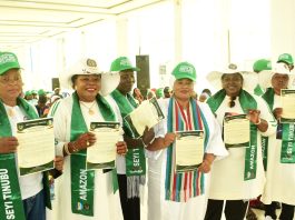 Ododo Inaugurates Tinubu/Ododo Amazons for 2027 Elections
