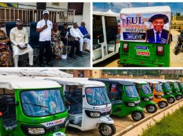 Federal University Lokoja Unveils 20 Electric Tricycles, Plans 50 Electric Buses